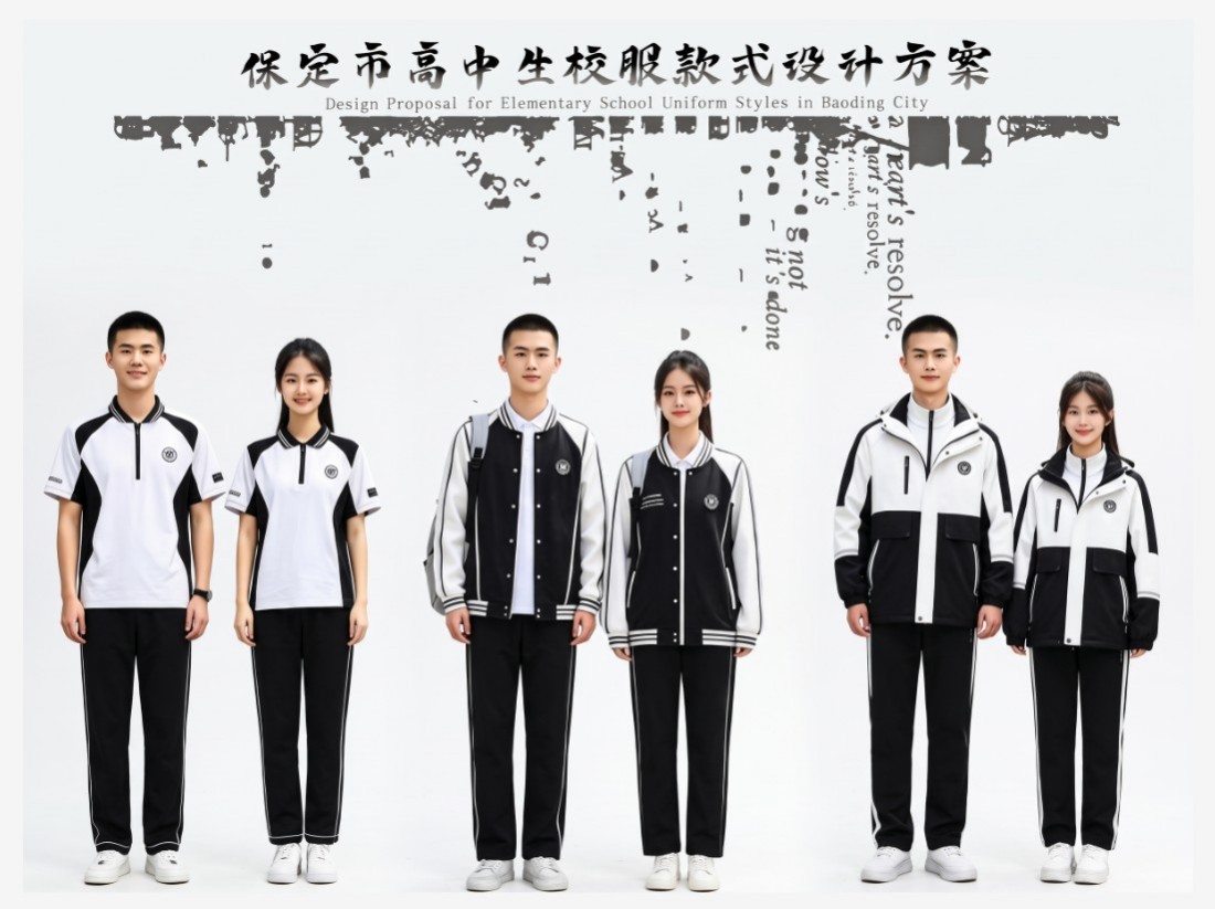 保定市高中生校服款式设计方案